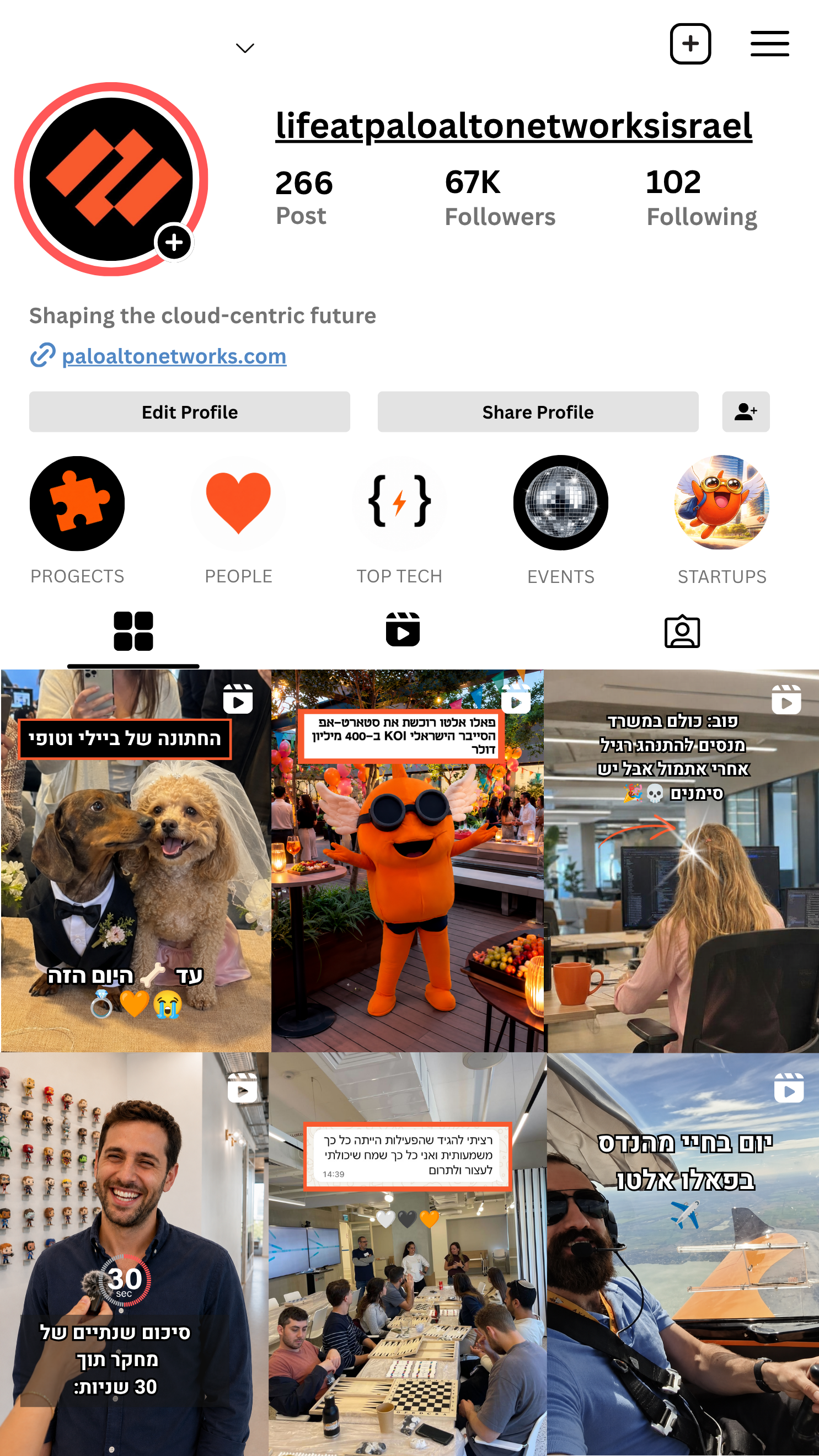 Palo Alto feed redesign